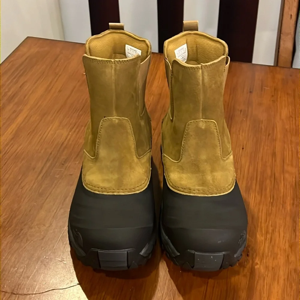 The North Face Chilkat IV Pull On Boots Snow Winter Waterproof Brown Mens Size 9